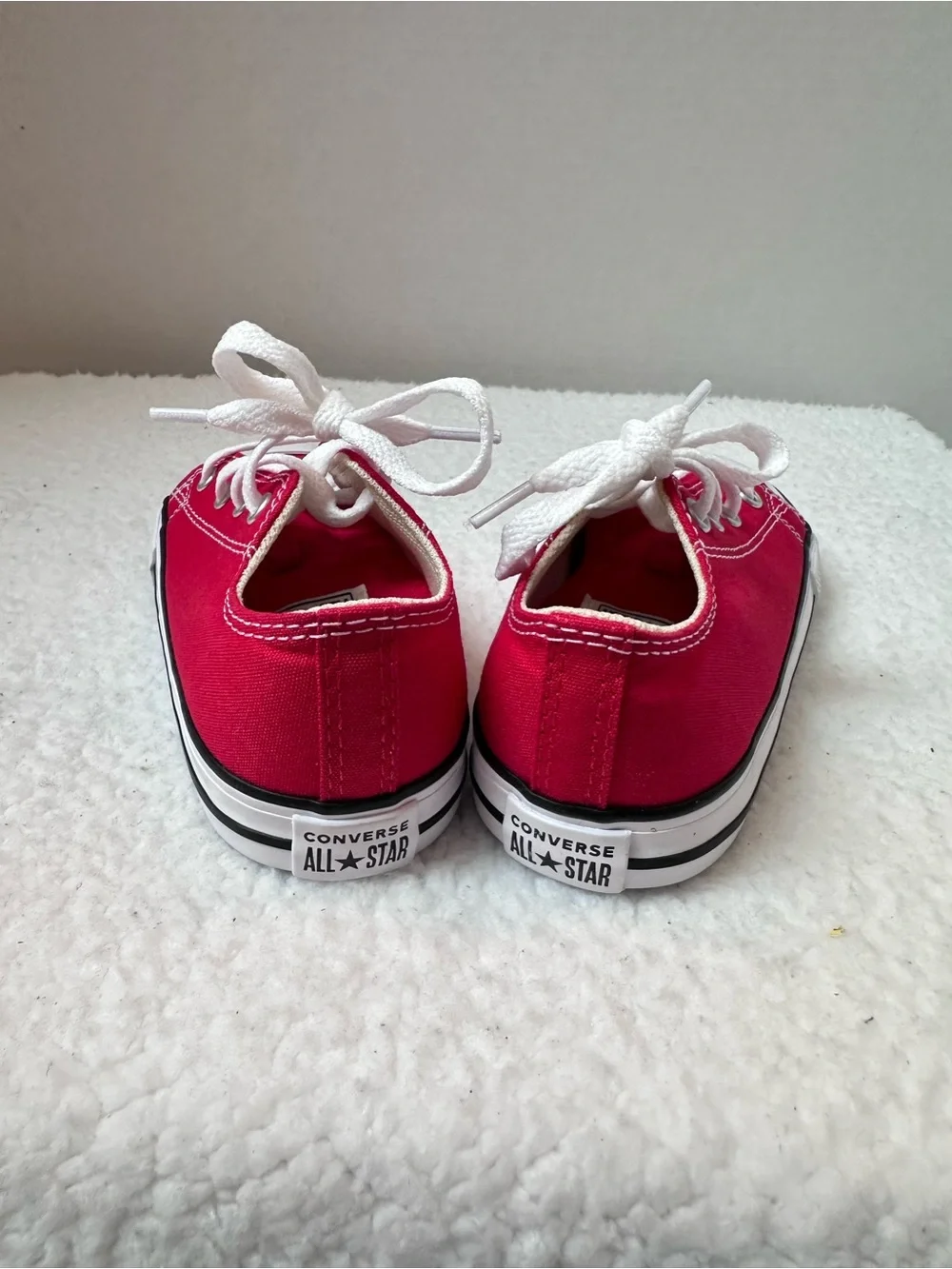 Red Baby Converse Sneakers